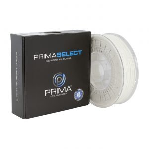 white PLA filament